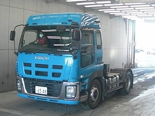 ISUZU USED trailer truck