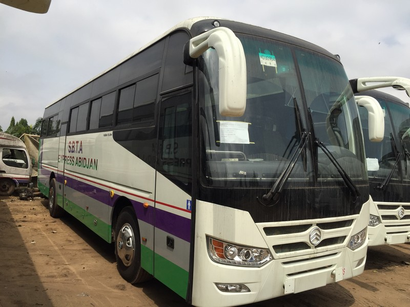 48 Seats CNG 12 Meters Second hand used coach bus 2013 