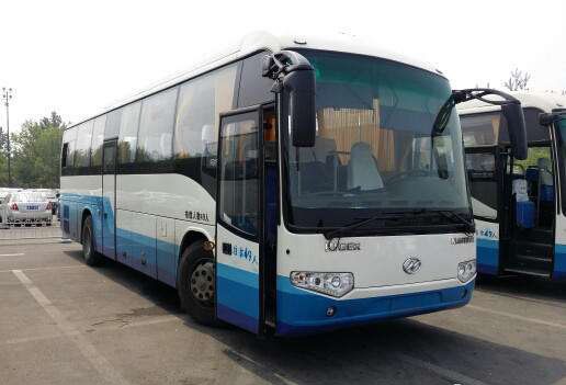 Great Performance Higer KLQ6125A Passengers used bus 49 seats