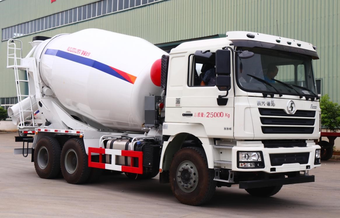 Second hand 12m3 SHACMAN Concrete Mixer Truck 