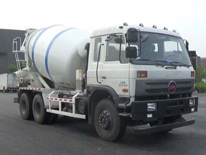 used portable HOWO 8m3 concrete mixer