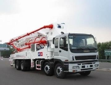 Used ISUZU-Hongda 37m pump truck