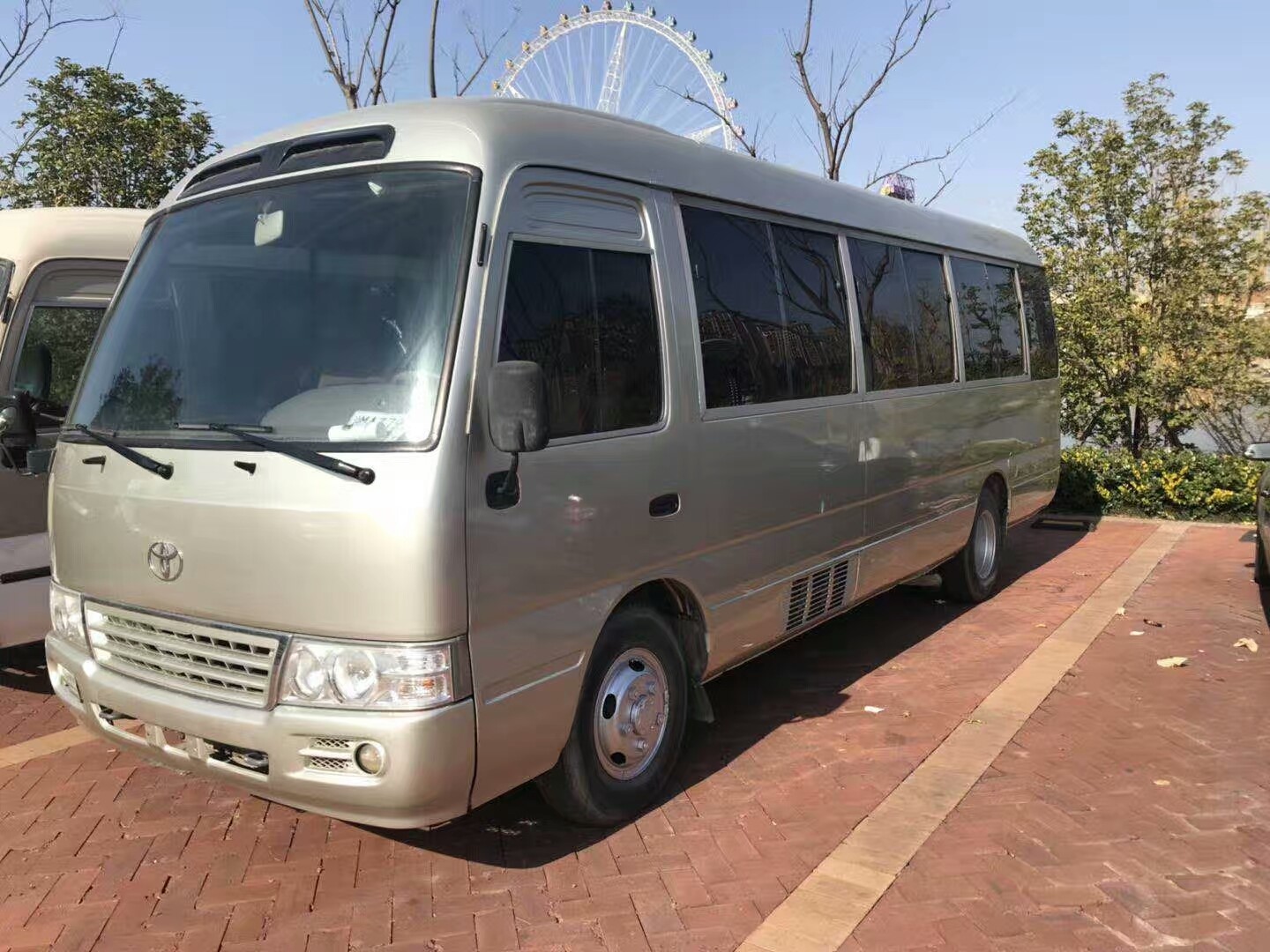 2010 Toyota Used Coaster Bus 30 Seats Diesel Engine LHD 71500 Km Mileage