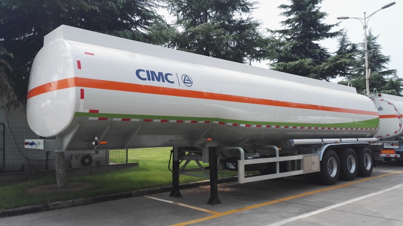 40m3 Tanker capacity Second hand Oil Transportation Semi Trailers