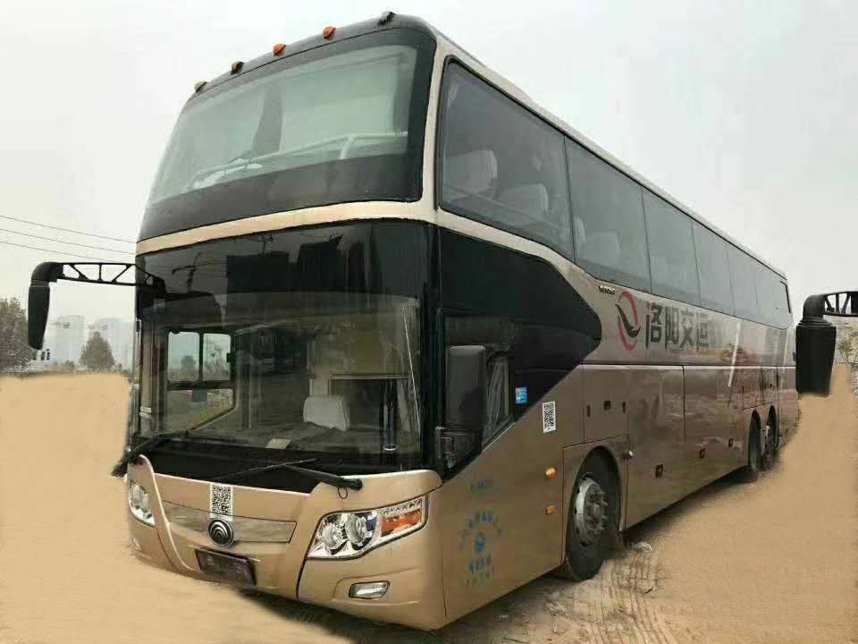 Year 2013 Wechai 400 Used YUTONG Buses Electronic Door With 67 Seats