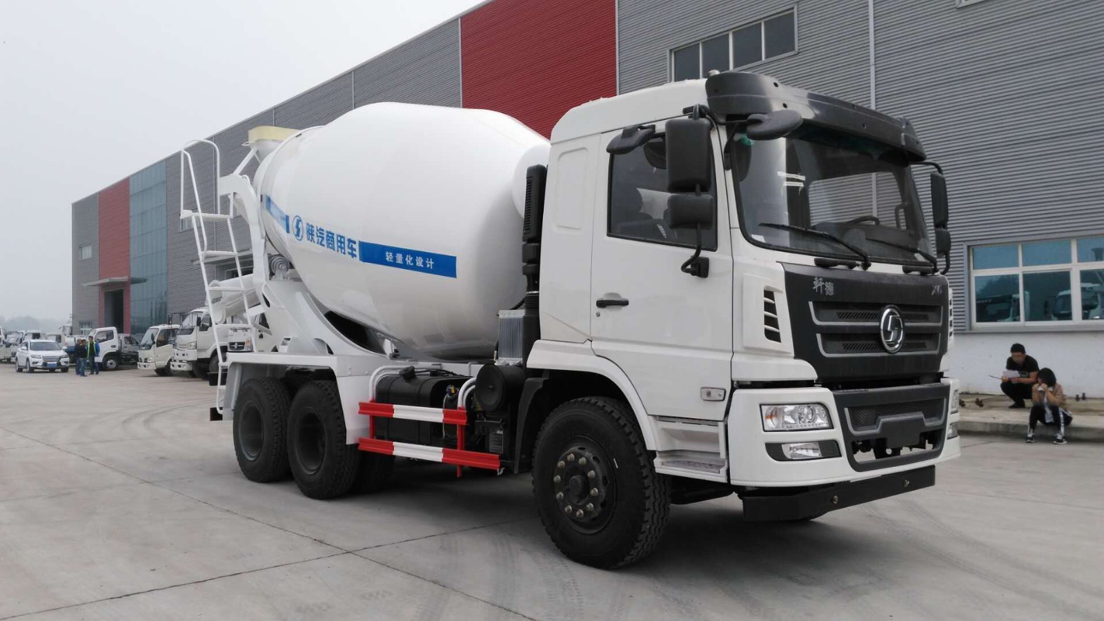 Used 10m3 SHACMAN Concrete Mixer Truck