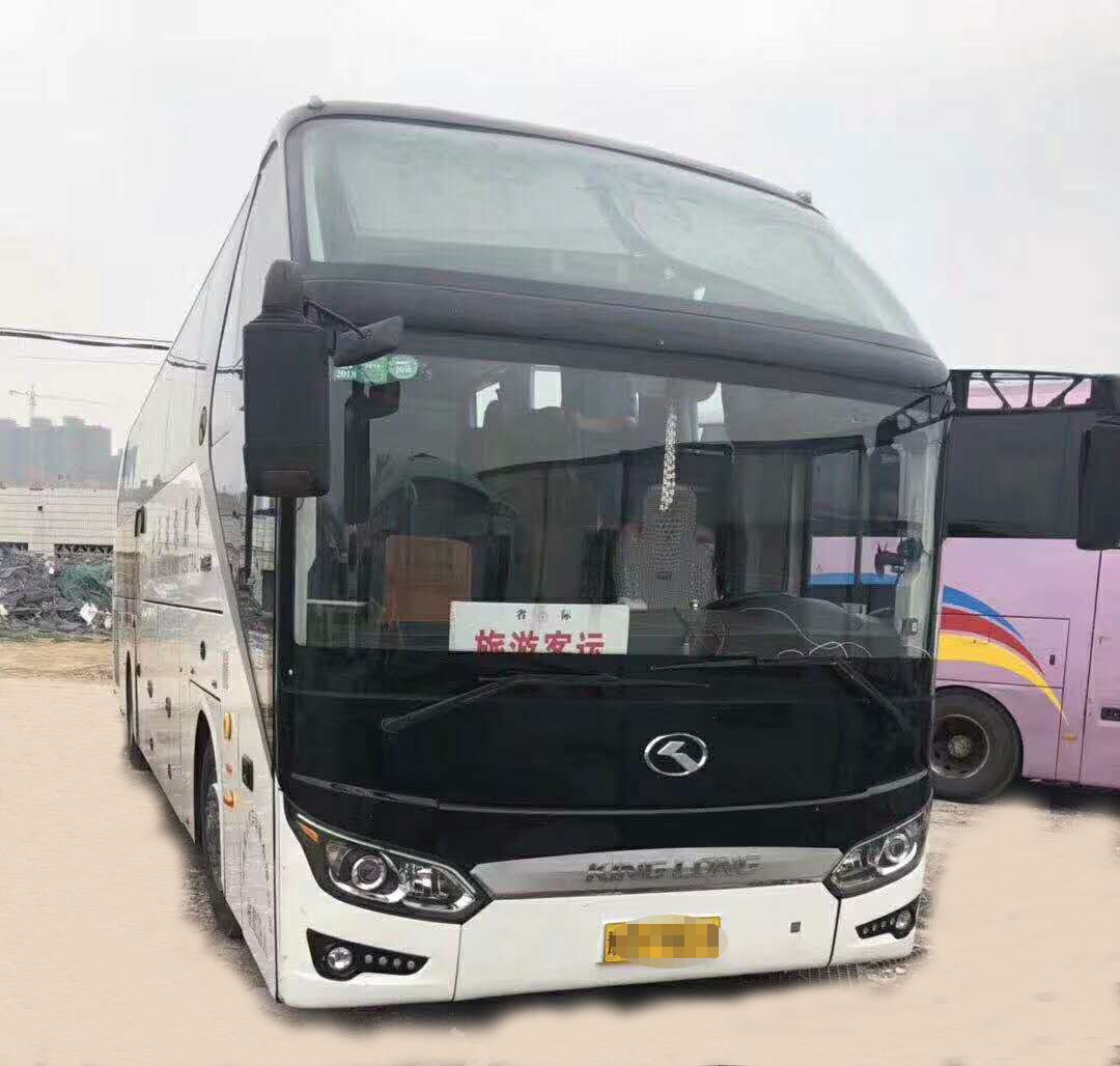 39 Seats Huge Kinglong  Used Coaster bus 2013 Year Weichai Diesel Vehicle Second hand Buses