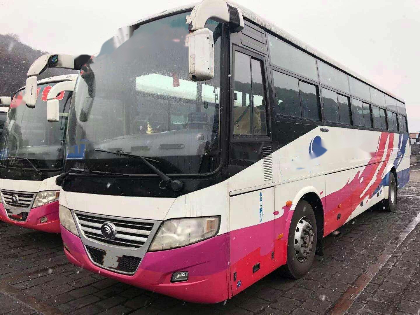 Used Yutong 54 Seats Diesel Bus Front Engine Used Coach Bus Second Hand City Coach Bus 