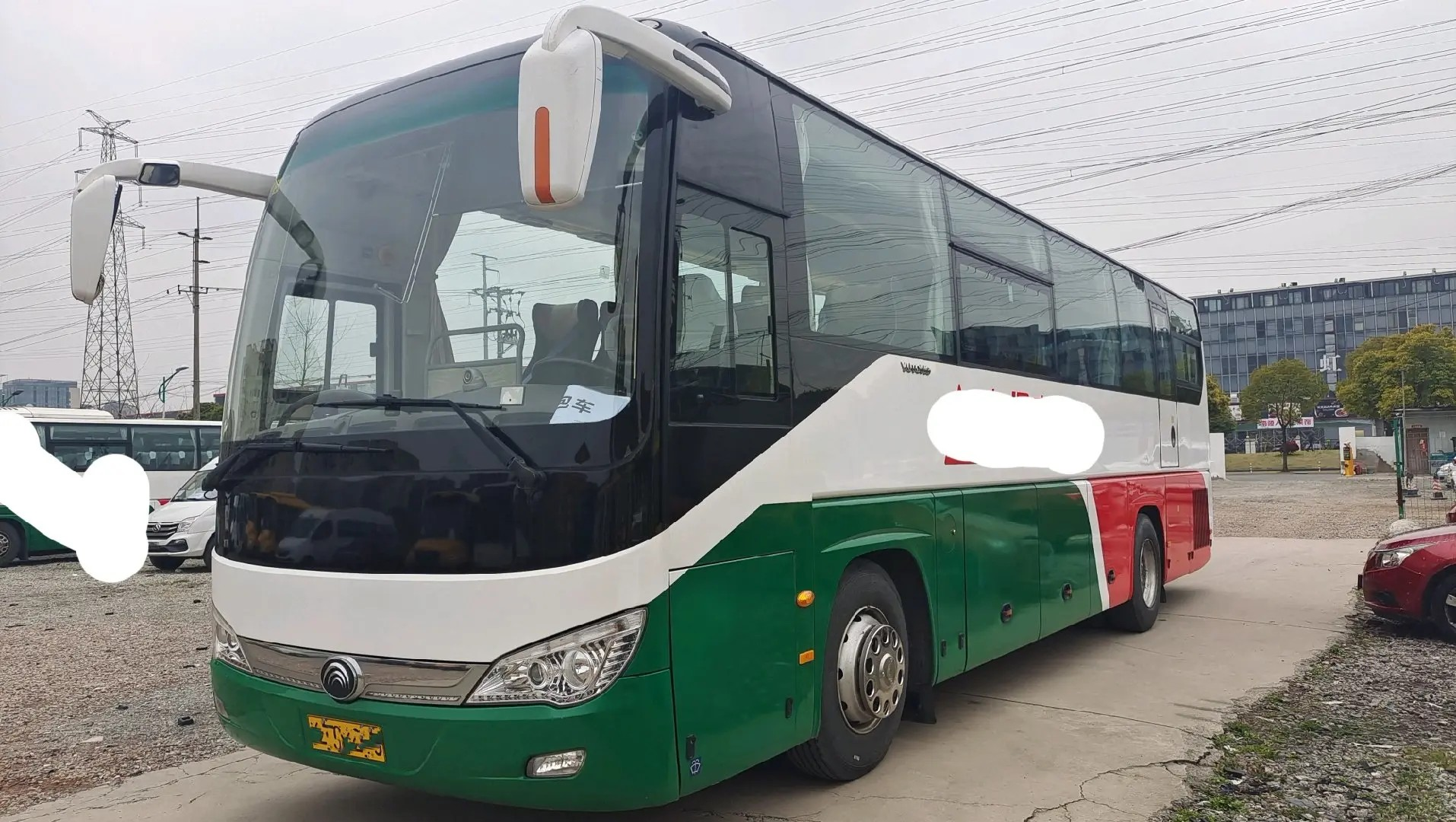 2nd Hand Coach 46 Seats Wechai Engine 10 Meters Air Conditioner Single Door Used Yutong ZK6109